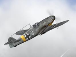 Bf-109G-2 unmarked generic skin