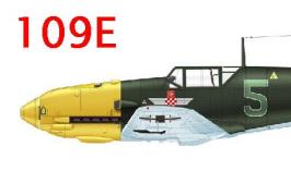 Croatian Bf-109E-4/B