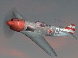 La-7 white 93 Dolgushin 156IAP