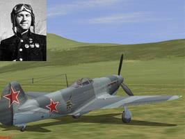 Yak-9D of Avdeev M.V.