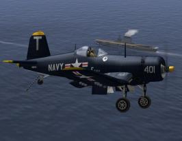 F4U-1D in VF(A)-14 livery