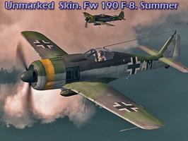 Unmarked  Skin. Fw 190 F-8. Summer