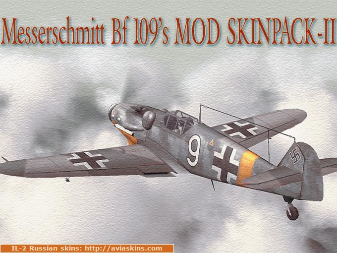 Messerschmitt Bf 109s MOD SKINPACK 2