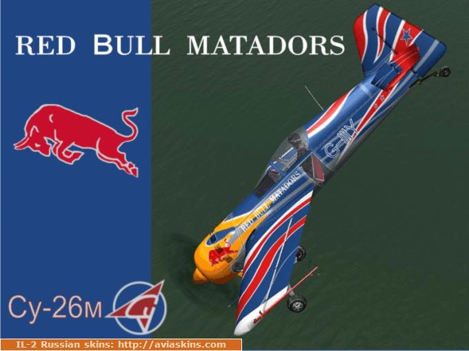 -26    " RED  BULL  MATADORS "