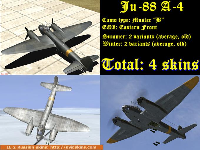 Skinpack Ju-88 (EQI Eastern front)