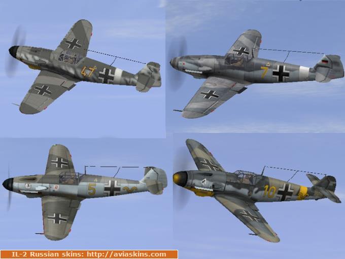 Bf-109 F-G