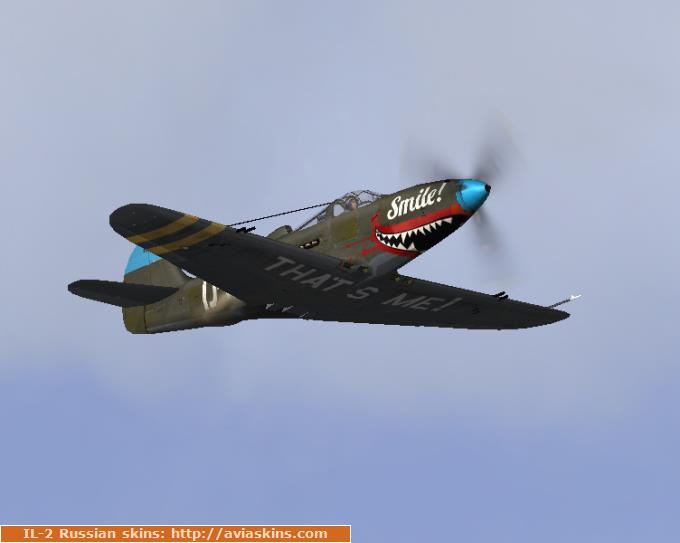P-39D "Smile!"