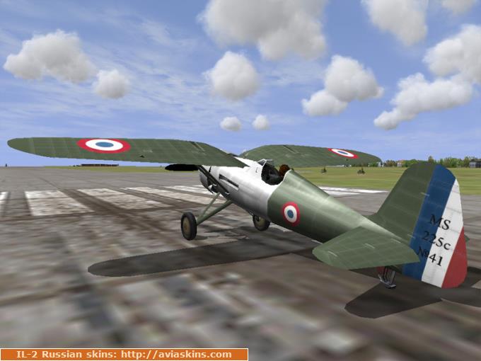 -11. stylisation  Morane-Saulnier MS-225