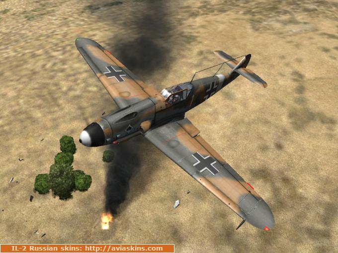 Bf-109G-2 Desert