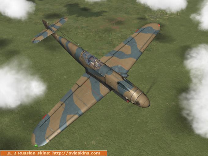 Bf-109 G-2 Brown Camo