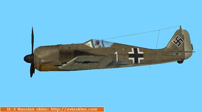 Fw-190 Tunisia