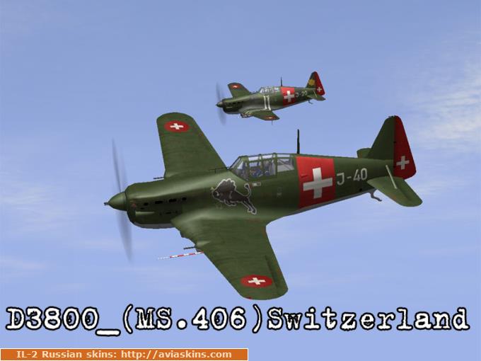 Моран-Солнье MS.406 (D3800 )