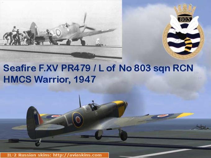 Seafire F.XV PR479
