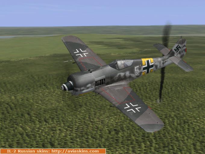 Fw190A-5, "White 5"